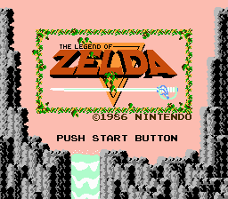 The Legend of Zelda - Another Evil Title Screen